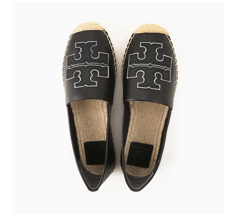 商品Tory Burch|Tory Burch 汤丽柏琦 女士黑色渔夫鞋 52035-013,价格¥1947,第9张图片详细描述