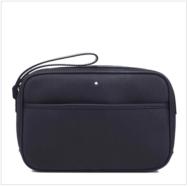商品MontBlanc|Mont Blanc 万宝龙 男款黑色牛皮手拿包 111140,价格¥2974,第26张图片详细描述