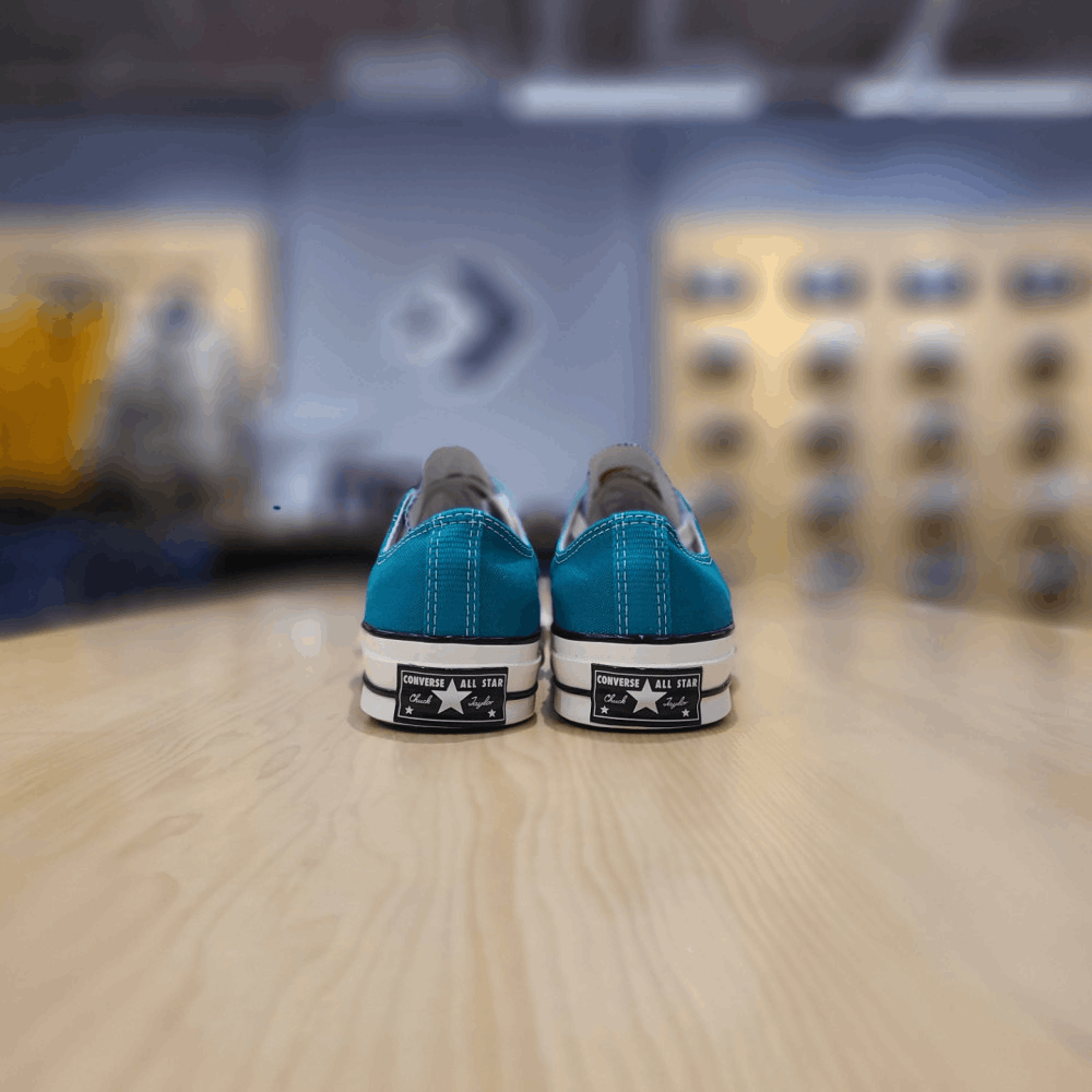 商品【预售商品15天发货】 Converse|【韩国直邮|包邮包税】匡威 CHUNK TAYLOR 70 SEASONAL 帆布 MALACHITE/黑色/EGRET 167702C,价格¥331,第5张图片详细描述
