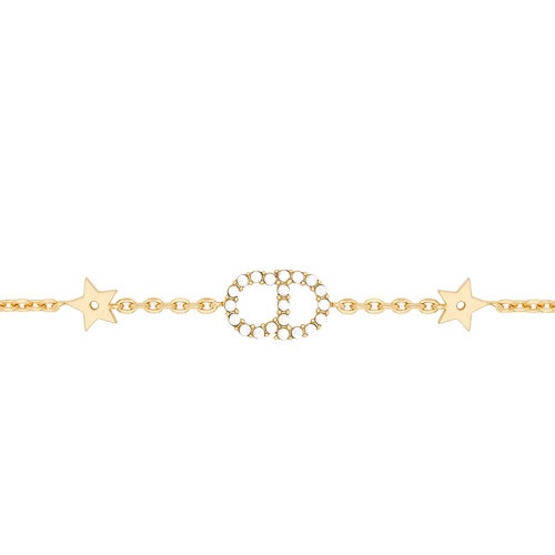 商品Dior|【现货】迪奥  Clair D Lune金属水晶双层手链 B1039CDLCY_D301,价格¥4298,第5张图片详细描述