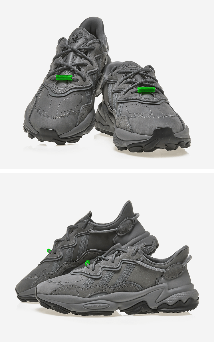 商品Adidas|【韩国直邮|包邮包税】阿迪达斯 OZWEEGO TR  运动鞋 SNEAKERS  EE7001 GREFOU/GREFOU/SGREEN,价格¥452,第2张图片详细描述