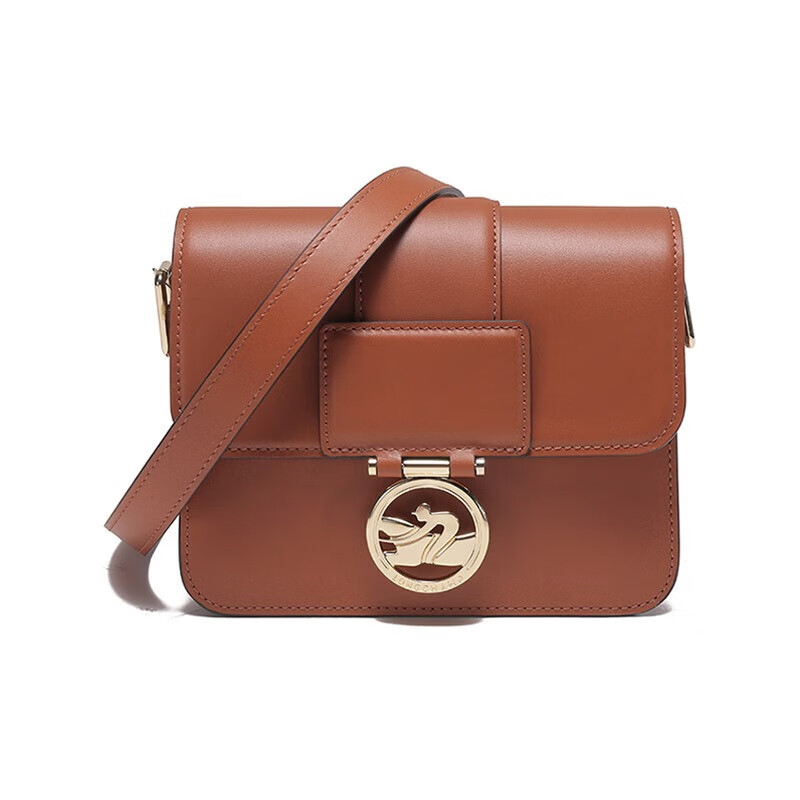 商品[国内直发] Longchamp|珑骧女包斜挎包女士ROSEAU系列 灰色皮质单肩斜挎包礼物送女友10174 HBX 504,价格¥3110,第7张图片详细描述