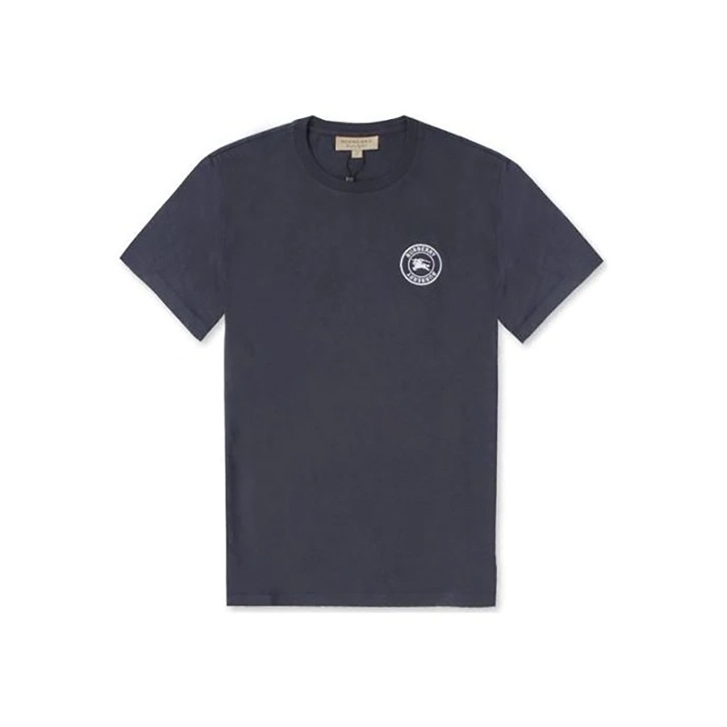 商品Burberry|现货  博柏利 经典款 男士棉质Logo短袖T恤【两色】,价格¥921,第2张图片详细描述