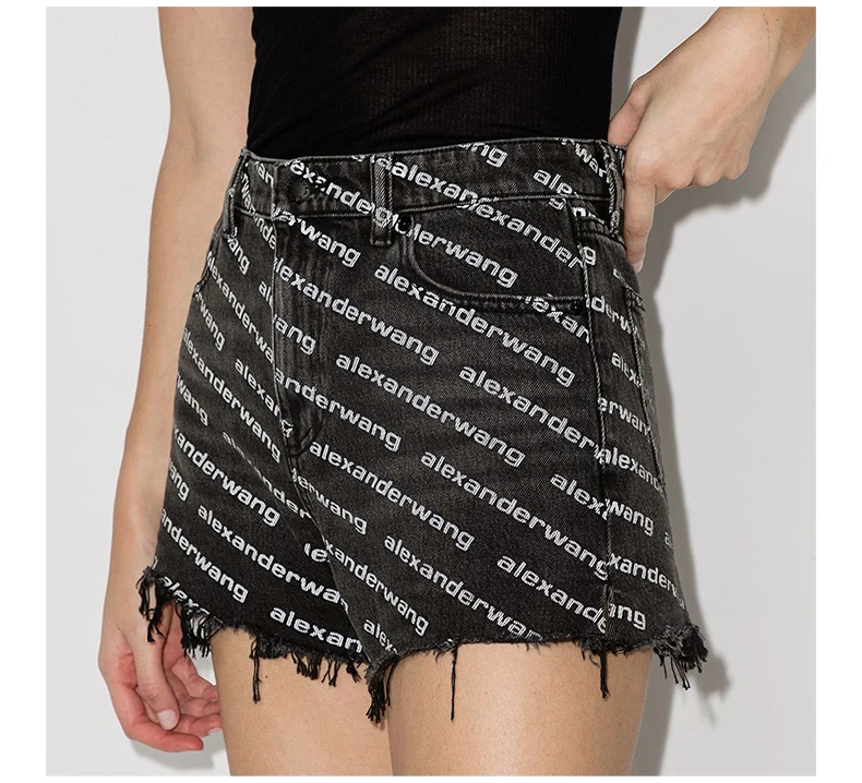 商品[国内直发] Alexander Wang|ALEXANDER WANG 黑色女士短裤 4DC1214896-060,价格¥2111,第6张图片详细描述