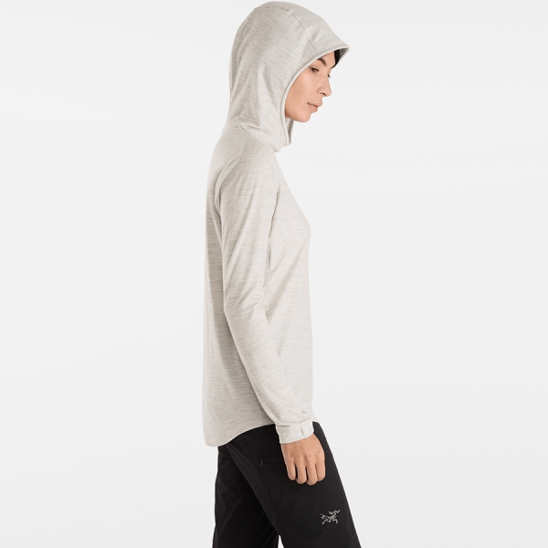 商品Arc'teryx|【Brilliant|包邮包税】始祖鸟 LANA MERINO WOOL HOODY W[SS23] 新款上市 Lana 美利奴羊毛连帽衫女装 ATNSWX6291,价格¥1447,第14张图片详细描述