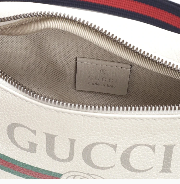 商品[国内直发] Gucci|GUCCI 白色中性腰包 527792-0GCCT-8822,价格¥7423,第8张图片详细描述