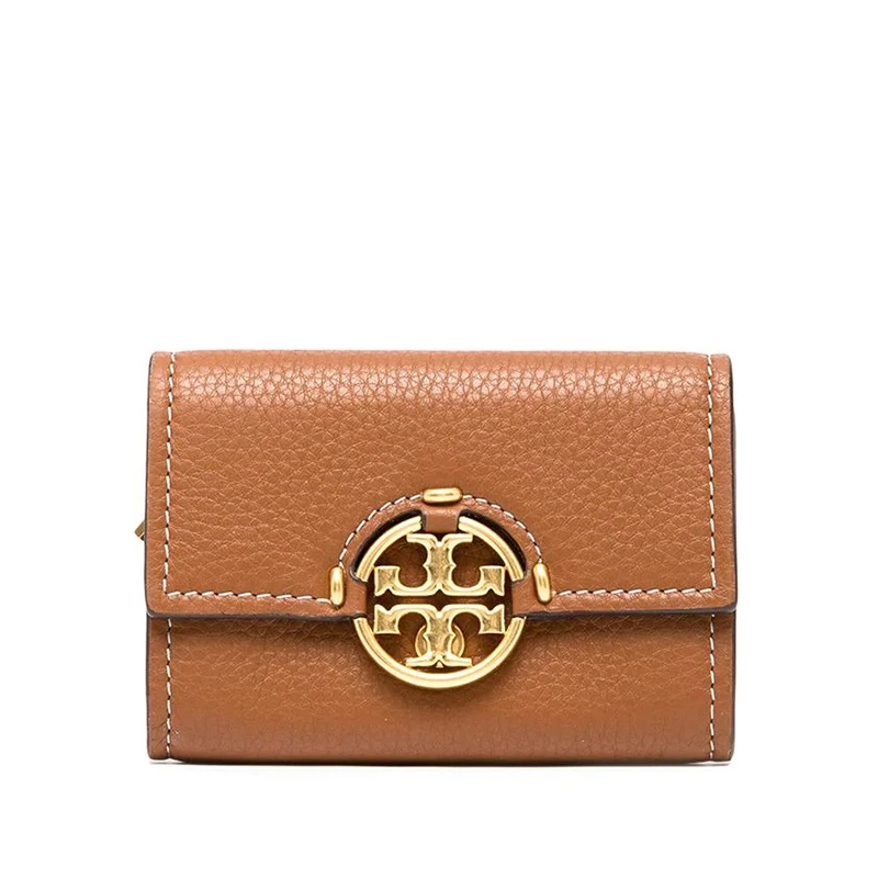 商品Tory Burch|TORY BURCH 棕色女士零钱包 79394-905,价格¥1184,第1张图片详细描述