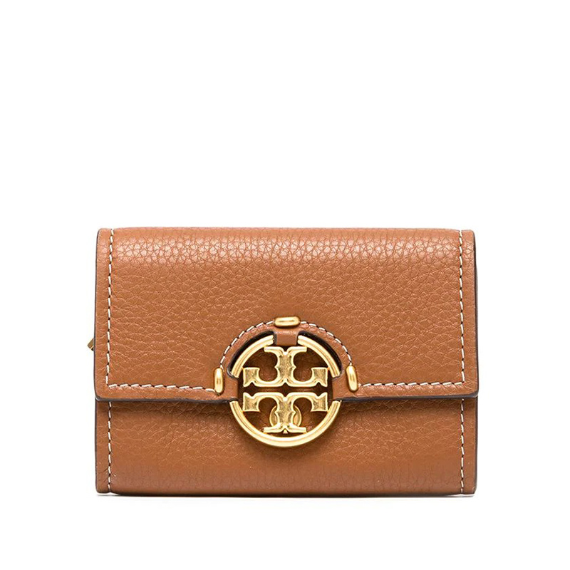 商品Tory Burch|TORY BURCH 棕色女士零钱包 79394-905,价格¥1061,第3张图片详细描述