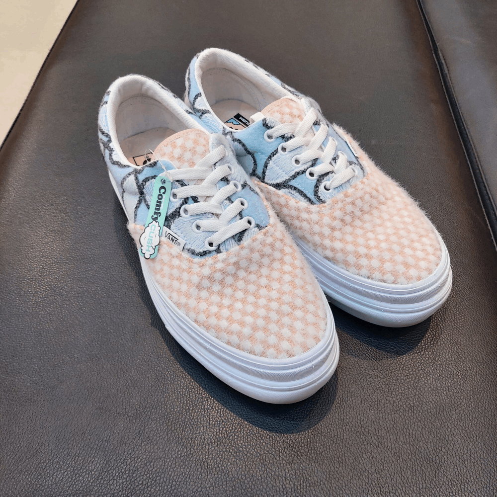 商品Vans|【韩国直邮|包邮包税】万斯 Super Comfycush Era # Mix Cozy #男女通用鞋 # multi/ture white (VN0A4U1DA1Q),价格¥495,第2张图片详细描述