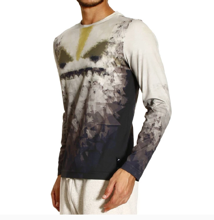 商品Fendi|Fendi 芬迪 男士黑色T恤 FY0678-X3G-F0N90,价格¥1346,第6张图片详细描述