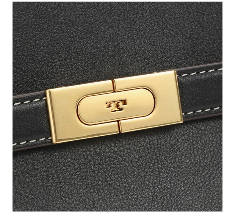 商品Tory Burch|TORY BURCH 黑色女士单肩包 75662-001,价格¥3172,第6张图片详细描述