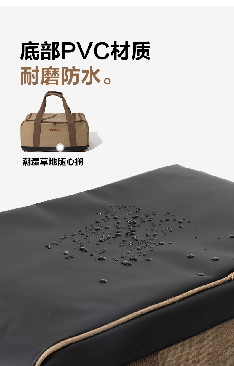 商品[国内直发] MobiGarden|露营装备收纳袋户外工具包杂物袋大容量收纳箱收纳包,价格¥113,第9张图片详细描述