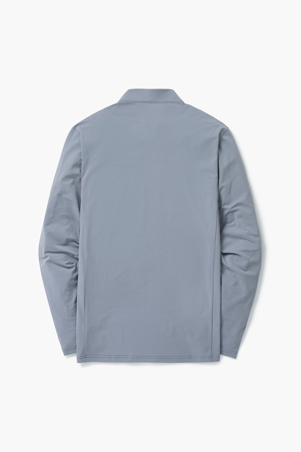 商品【夏休延期至7月底发货】 KOLON SPORT|【Brilliant|包邮包税】可隆功能性半拉链男士长袖上衣6MTBX24151BGY,价格¥650,第3张图片详细描述
