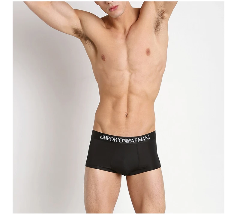 商品[国内直发] Emporio Armani|EMPORIO ARMANI 男黑色男士内裤 111546-6P747-00020,价格¥348,第6张图片详细描述