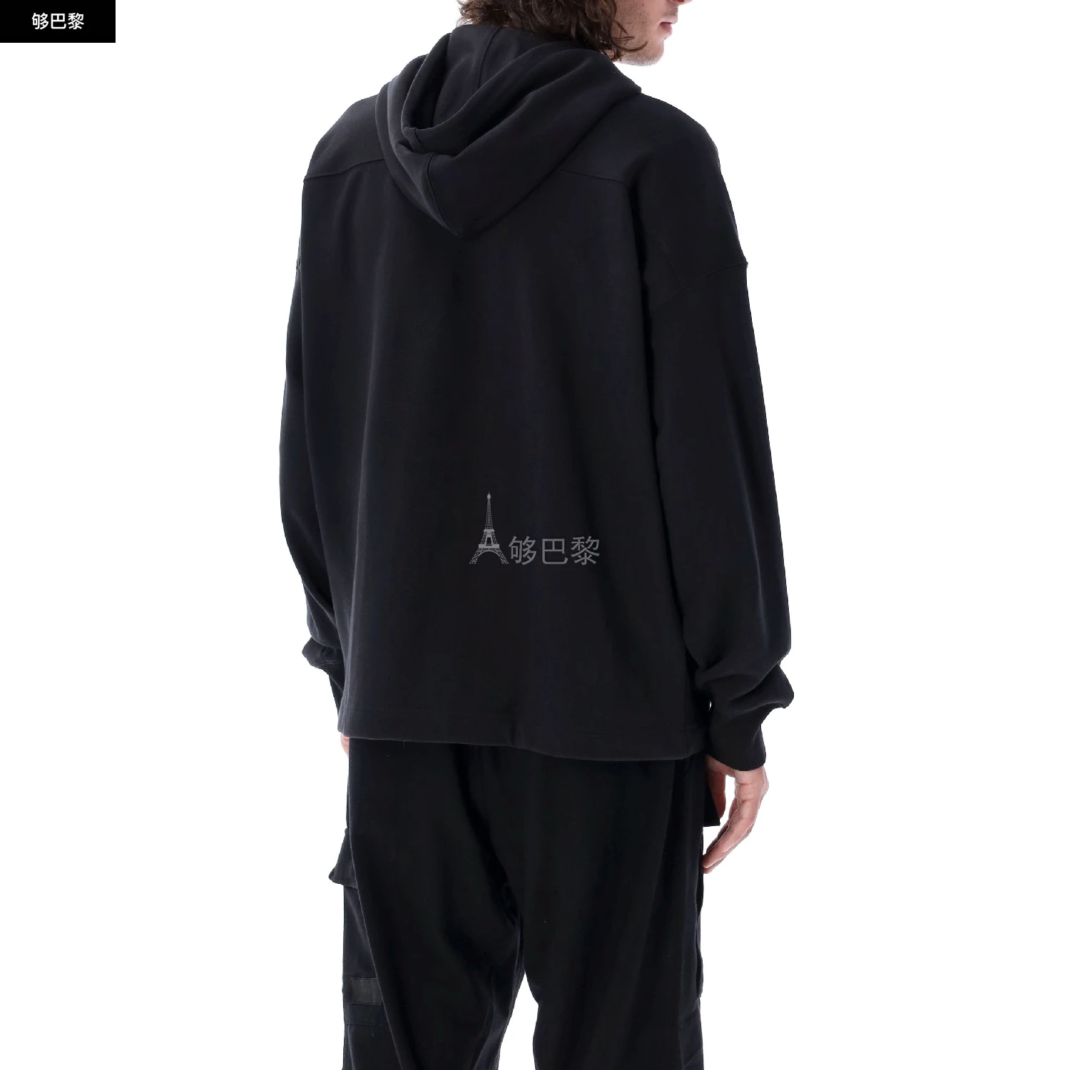 商品Y-3|【特惠6.0折】【预售】 2023秋冬 男士 卫衣 卫衣 2322717  IQ2135FB ,价格¥2213,第4张图片详细描述