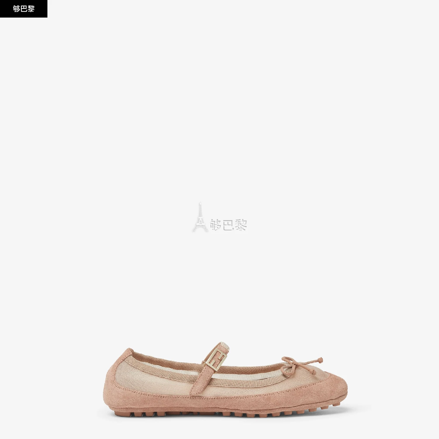 商品Fendi|【预售】 芬迪 25春夏 女士 平底鞋 Baguette 8F8689AOLLF1ST6,价格¥6278,第2张图片详细描述