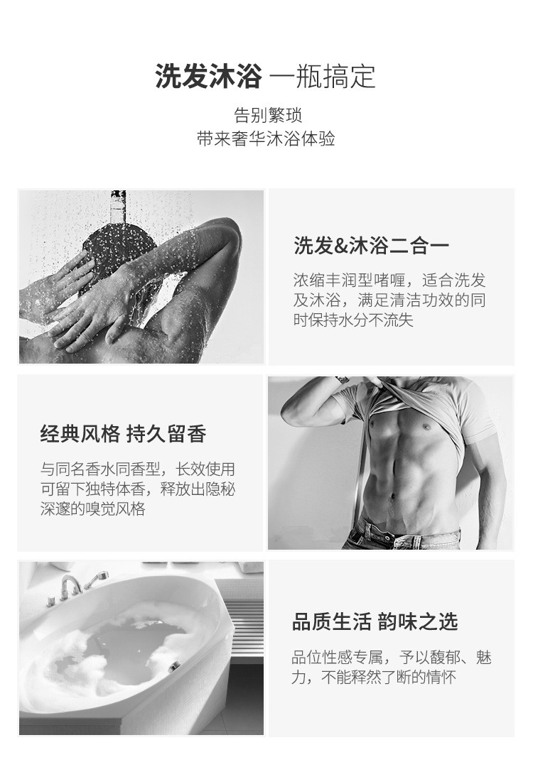 商品Hermes|Hermes爱马仕大地男士洗发沐浴露200ml,价格¥281,第3张图片详细描述