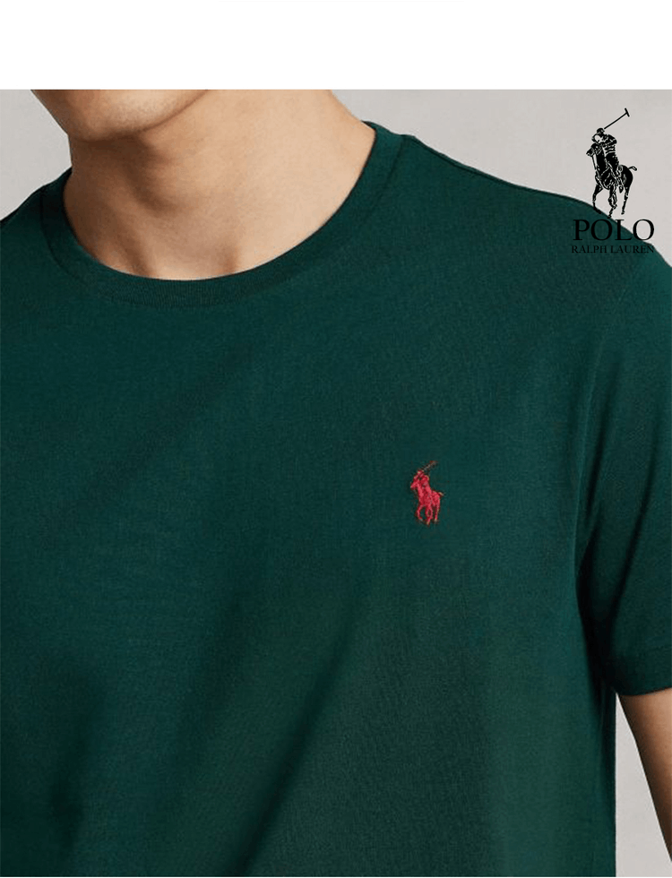 商品Ralph Lauren|【Brilliant|包邮包税】Polo 小马刺绣圆领短袖T恤 2305167706,价格¥306,第18张图片详细描述