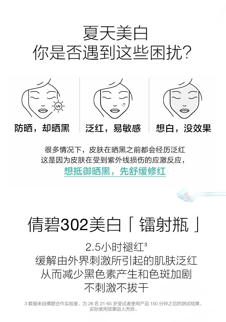 商品[国内直发] Clinique|Clinique 倩碧302镭射瓶淡斑美白精华液 提亮抗氧淡痘印舒缓 50ml,价格¥364,第7张图片详细描述