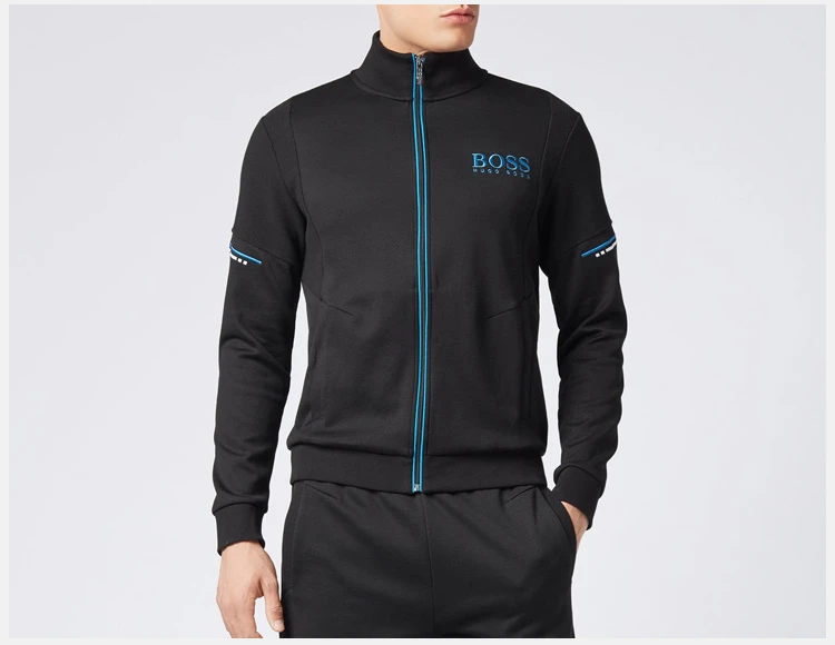 商品Hugo Boss|HUGO BOSS 黑色男士夹克 SKAZ-50387136-001,价格¥1052,第6张图片详细描述