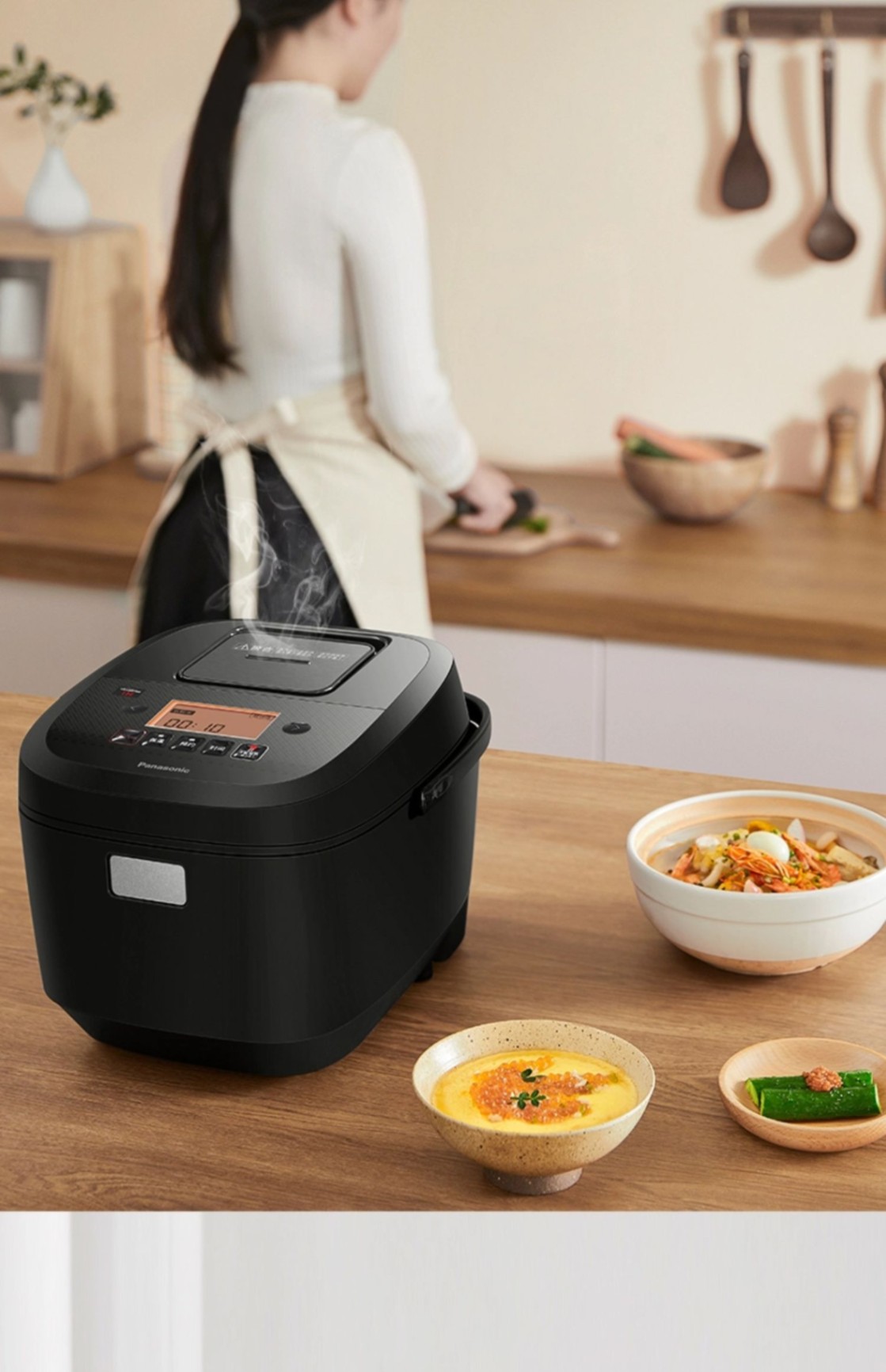 商品[国内直发] Panasonic|Panasonic/松下远红外家用电饭煲IH加热多功能预约3L智能电饭锅1-4人HR102,价格¥1216,第13张图片详细描述