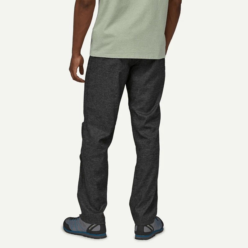 商品Patagonia|PATAGONIA 男士墨黑色麻/涤纶休闲裤,价格¥921,第3张图片详细描述