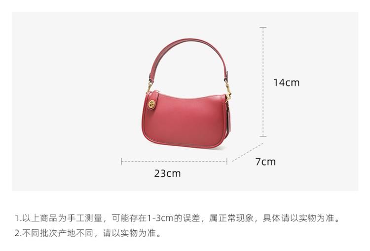 商品Coach|COACH 女士皮质单肩手提包C0638B4U6 送礼好物,价格¥2378,第3张图片详细描述