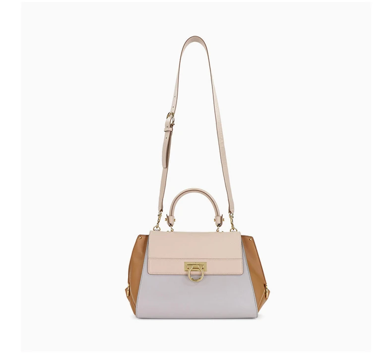 商品[国内直发] Salvatore Ferragamo|SALVATORE FERRAGAMO 白色女士斜挎包 21-E530-600641,价格¥13863,第5张图片详细描述