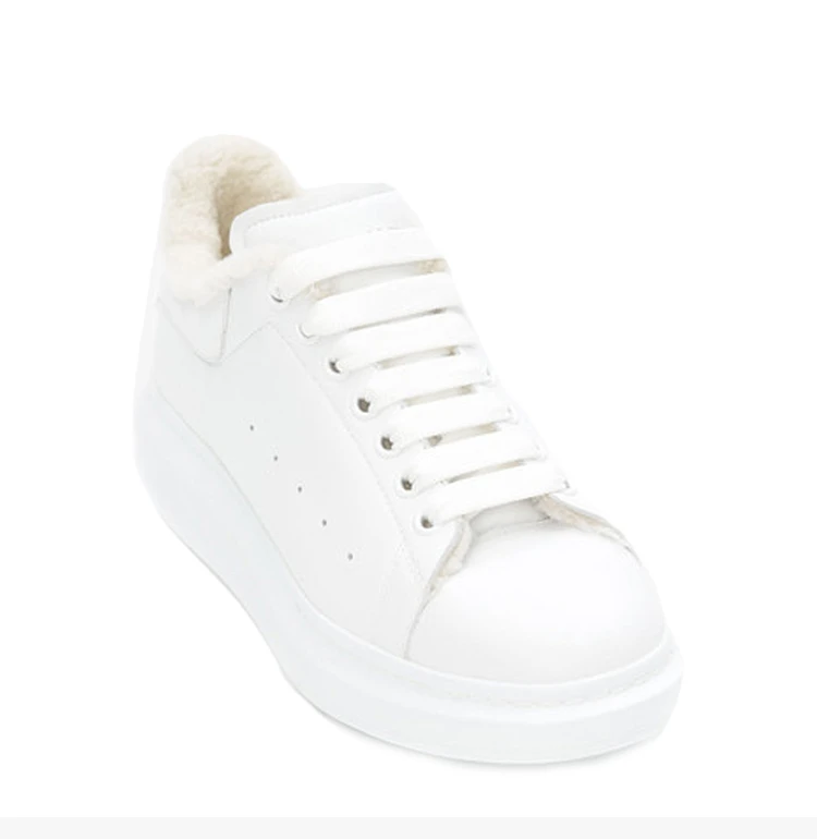 商品[国内直发] Alexander McQueen|ALEXANDER MCQUEEN 白色女士运动鞋 604228-WHVJX-9000,价格¥4360,第5张图片详细描述