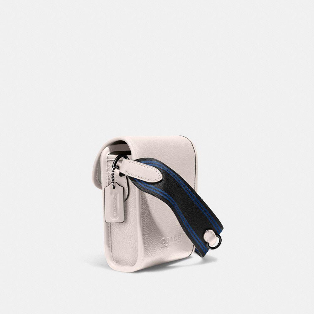 商品[国内直发] Coach|蔻驰Charter 13皮革二合一单肩斜挎包邮差包零钱包 白色拼色C6692 TXC,价格¥1711,第4张图片详细描述