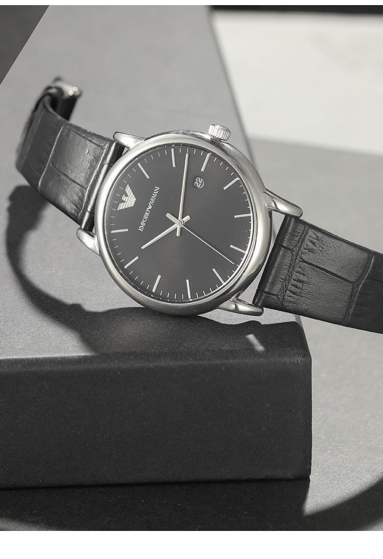 商品[国内直发] Emporio Armani|阿玛尼(Emporio Armani) 时尚休闲皮带欧美石英腕表男士AR2500,价格¥842,第3张图片详细描述