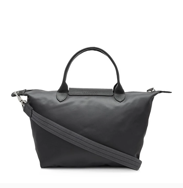 商品[国内直发] Longchamp|Longchamp 珑骧 灰色织物女士手提包 1512578112,价格¥668,第6张图片详细描述