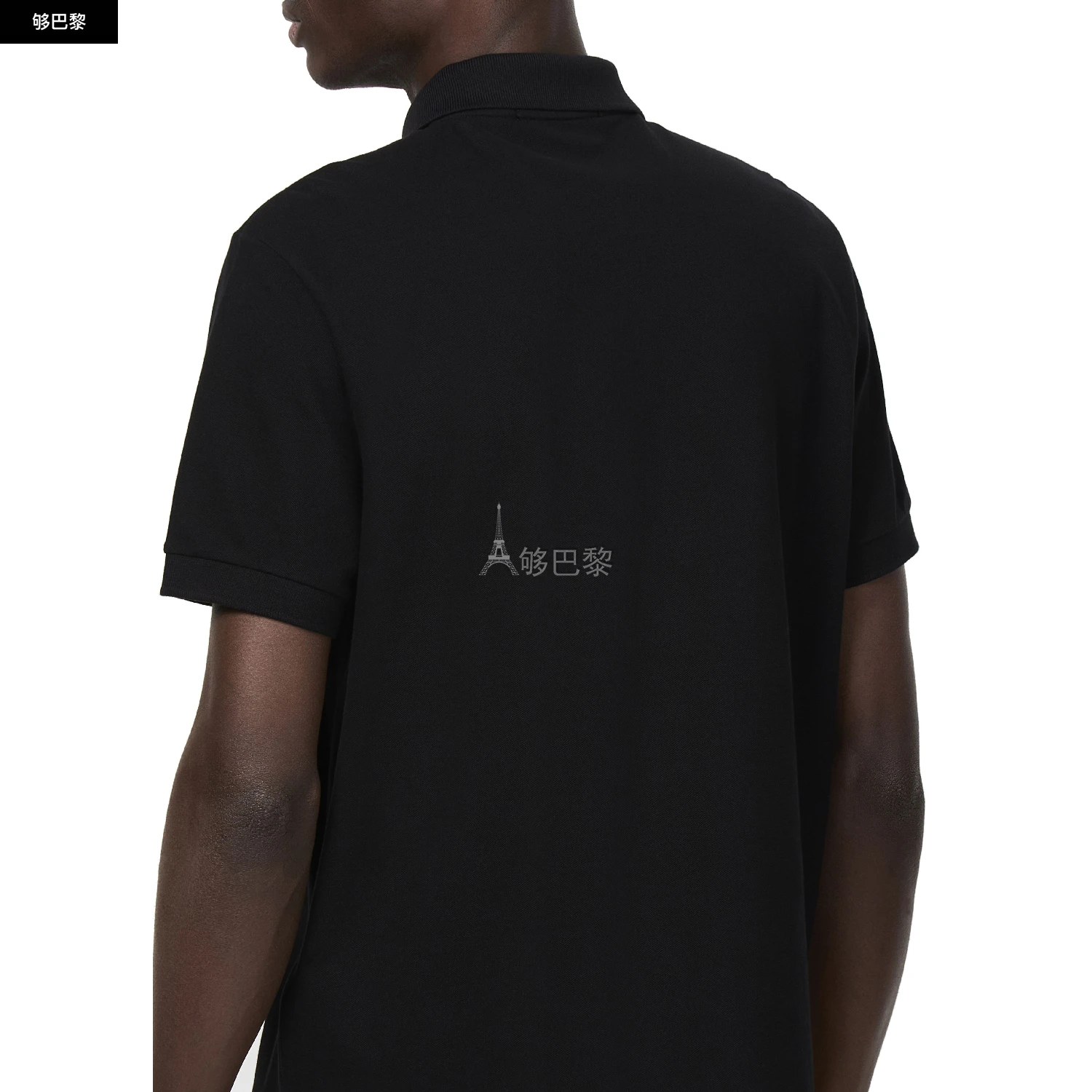 商品Stone Island|【特惠8.6折】【预售】 男士 短�袖Polo Logo Polo 衫  K1S1522002SCS0017/V0029 ISL563E6BCK,价格¥1900,第6张图片详细描述