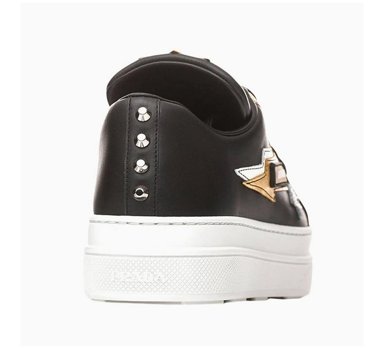 商品Prada|PRADA 女士黑色系带休闲运动鞋 1E268L-3KS5-F0967,价格¥3733,第6张图片详细描述