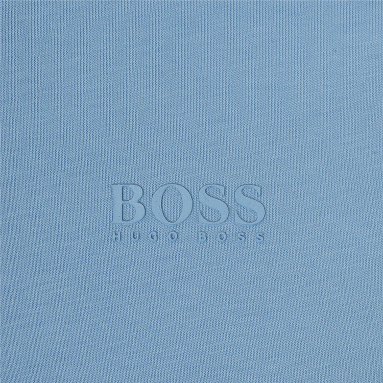商品Hugo Boss|Hugo Boss 雨果博斯 男士休闲短袖浅蓝色棉 C-CANISTRO806613492,价格¥357,第8张图片详细描述