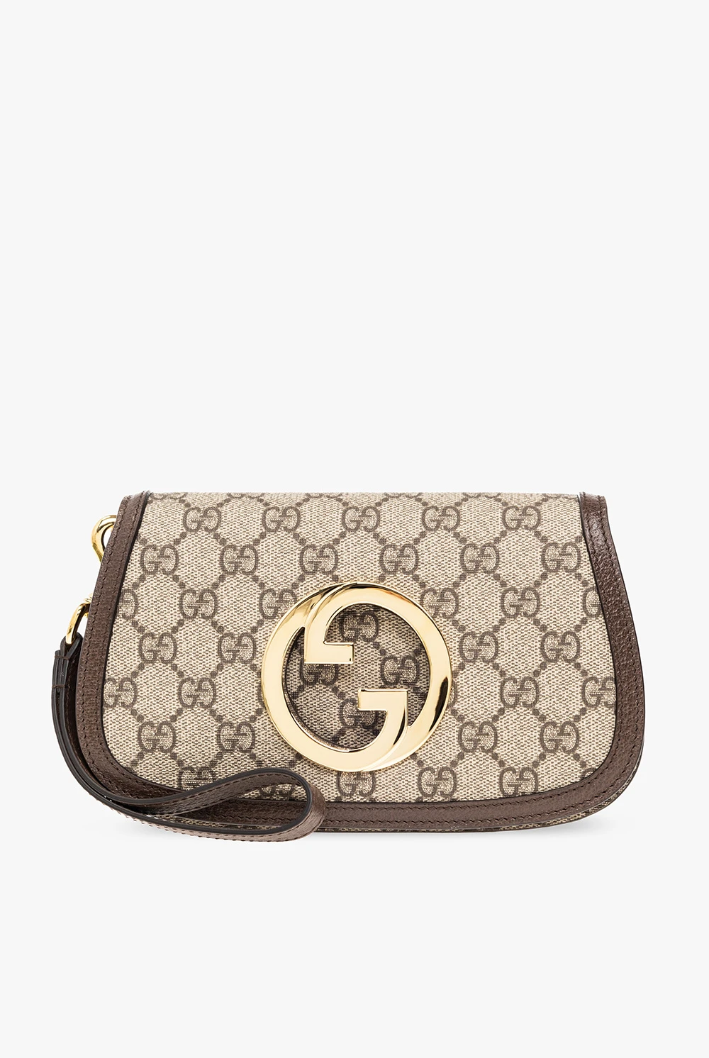 商品[国内直发] Gucci|GUCCI 褐色男士手拿袋 698630-K9GSG-8358,价格¥10653,第1张图片详细描述