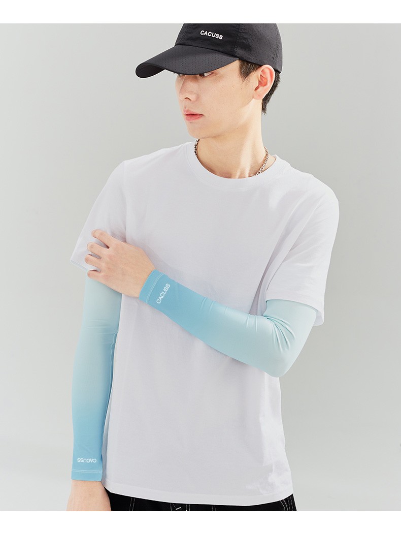商品[国内直发] CACUSS|CACUSS男士夏防晒冰袖渐变时尚遮阳防紫外线冰丝袖套骑车钓鱼户外-BX220029-BX0023-BX220037,价格¥74,第22张图片详细描述
