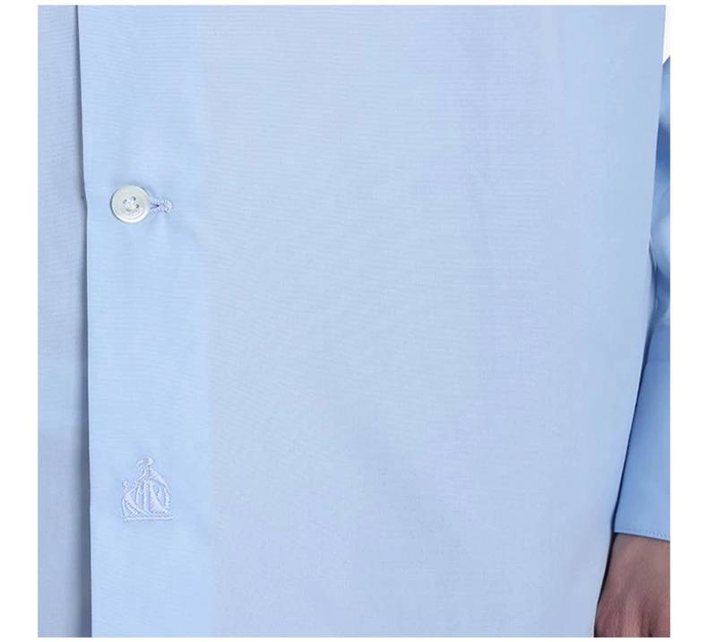 商品Lanvin|LANVIN 蓝色男士衬衫 RM-SI0331-S005-P20-211,价格¥1631,第8张图片详细描述