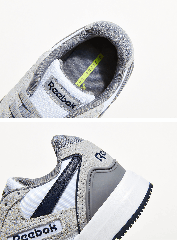 商品Reebok|【Brilliant|包邮包税】锐步 REEBOK GL1000  运动鞋 SNEAKERS  RBKGY5946 FTWWHT/VECNAV/PUGRY3,价格¥266,第2张图片详细描述