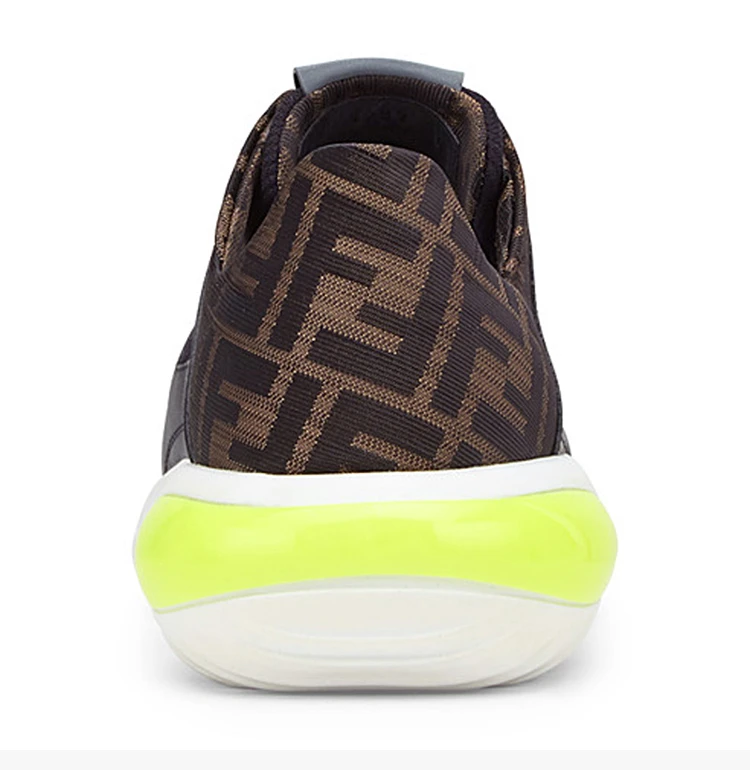 商品Fendi|FENDI 黑色男士运动鞋 7E1237-A7M7-F16OF,价格¥3792,第6张图片详细描述