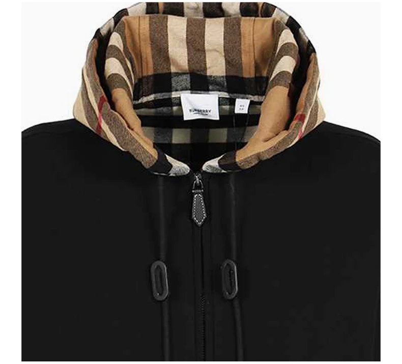 商品[国内直发] Burberry|BURBERRY 黑色女士外套 8041071,价格¥5337,第8张图片详细描述