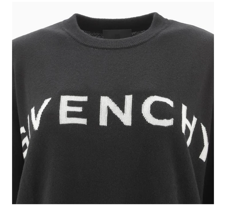 商品[国内直发] Givenchy|GIVENCHY 女士黑色针织衫/毛衣 BW90CU4Z9S-004,价格¥6155,第5张图片详细描述