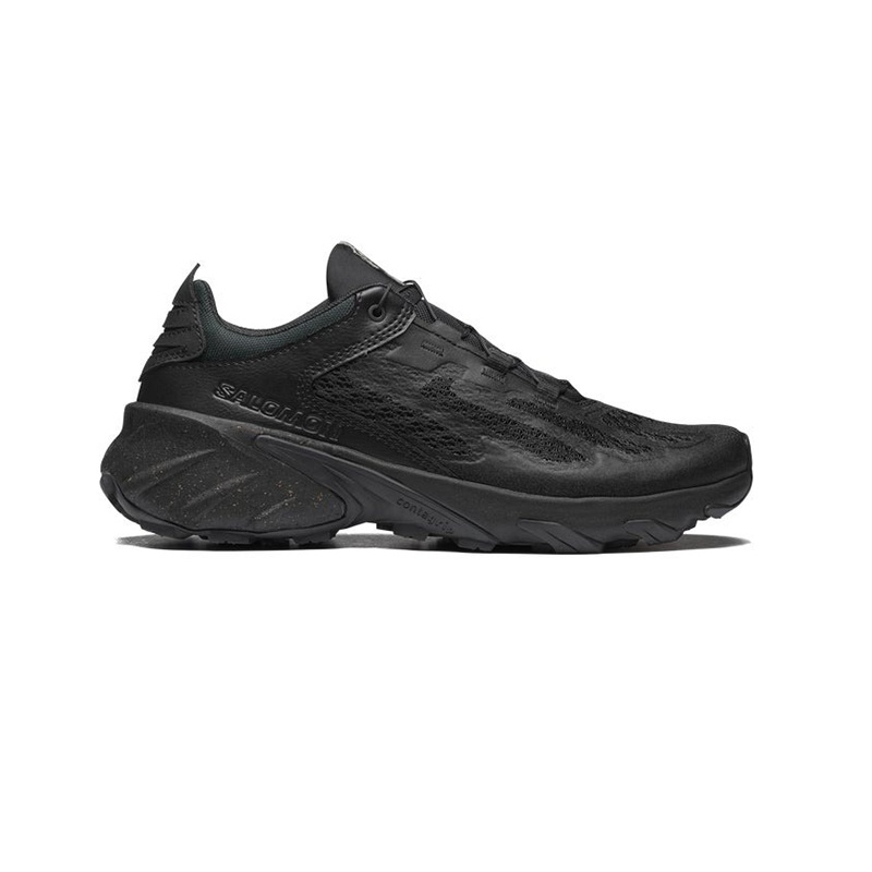 商品Salomon|23新款 SPEEDVERSE系男女通用黑色皮革纤维运动鞋,价格¥1544,第2张图片详细描述