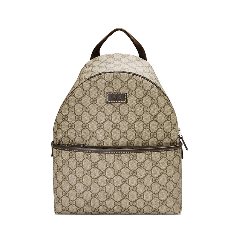 商品Gucci|GUCCI/古驰 经典老花GG Supreme帆布儿童双肩包 271327KHN5N8588,价格¥6954,第3张图片详细描述