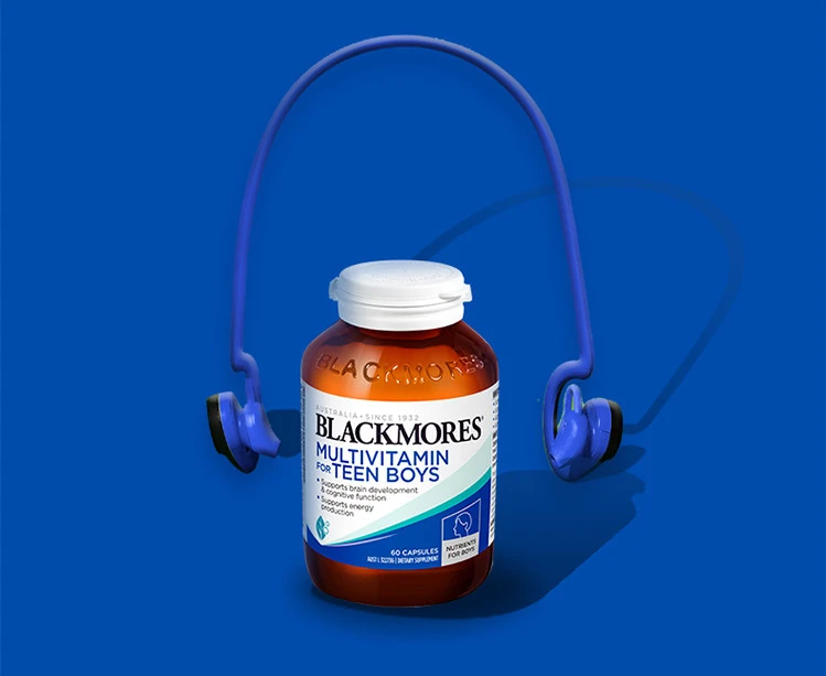 商品[国内直发] Blackmores|澳洲Blackmores青少年多维+健脑营养素（男孩版）60粒,价格¥113,第2张图片详细描述