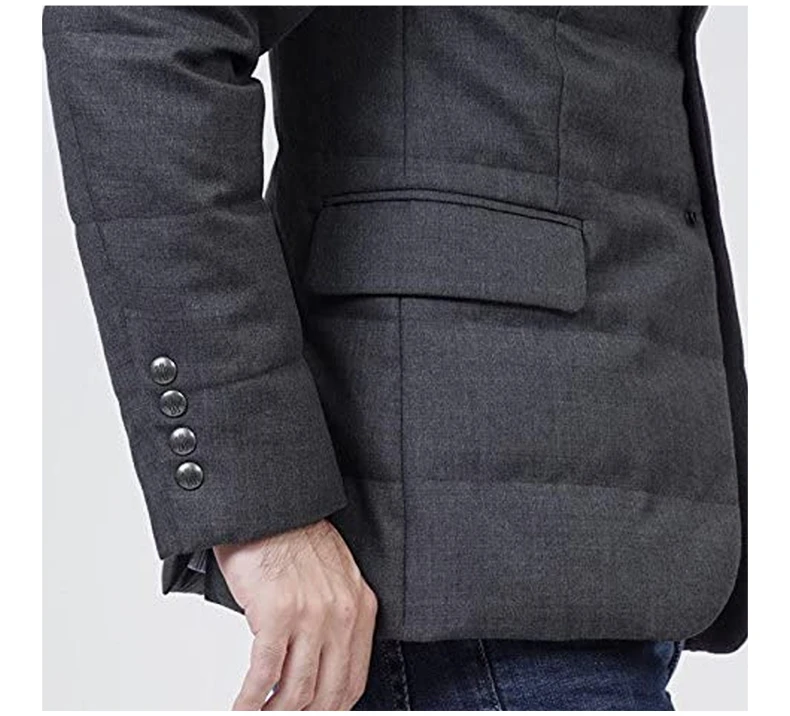 商品[国内直发] Moncler|MONCLER 深灰色男士外套 3007903-10183-955,价格¥9133,第8张图片详细描述