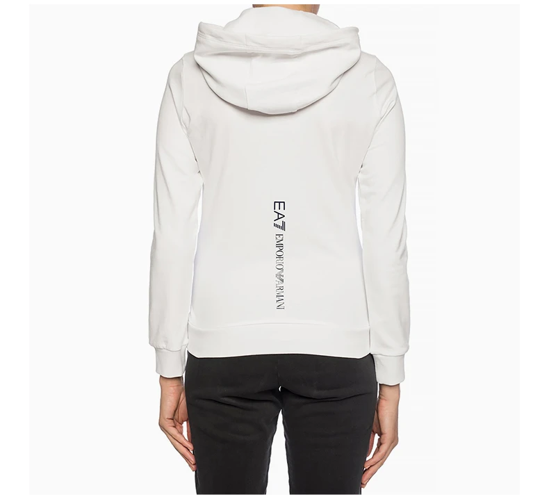 商品Emporio Armani|EMPORIO ARMANI 白色女士卫衣/帽衫 8NTM40-TJ31Z-0196,价格¥620,第6张图片详细描述