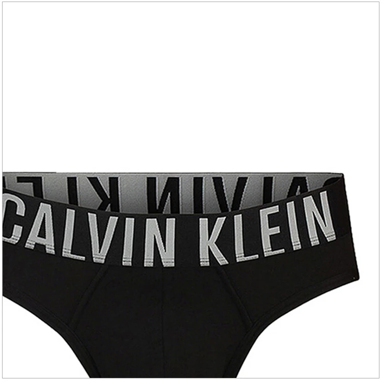 商品[国内直发] Calvin Klein|Calvin Klein 卡尔文 克莱恩 黑色涤纶腰边加宽男士三角内裤 NB1044-001,价格¥271,第7张图片详细描述