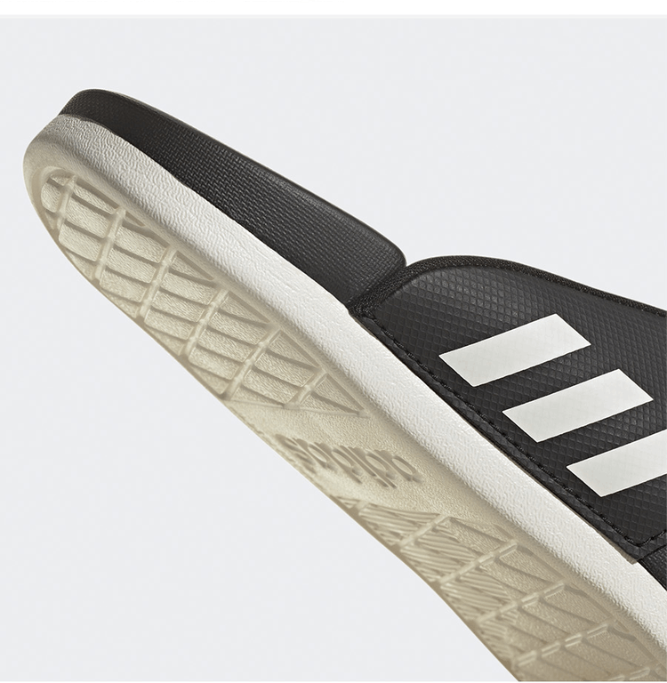 商品Adidas|【Brilliant|包邮包税】阿迪达斯 ADILETTE COMFORT FLIP FLOP  休闲鞋 运动鞋  HQ4458 CBLACK/CWHITE/CBLACK,价格¥209,第3张图片详细描述