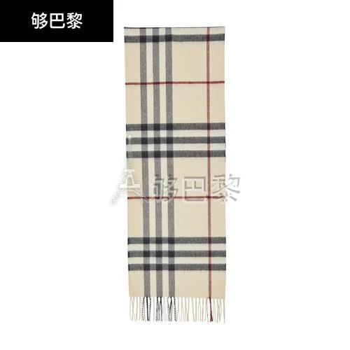 商品Burberry|【特惠8.7折】包邮包税【预售7天发货】 BURBERRY 男士 围巾 大号格纹围巾  BUR7MJ26BEI,价格¥4403,第2张图片详细描述